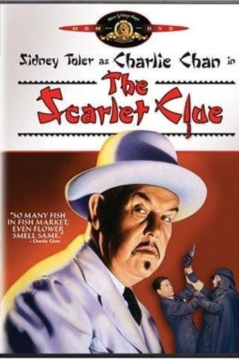 Charlie Chan in The Scarlet Clue Poster