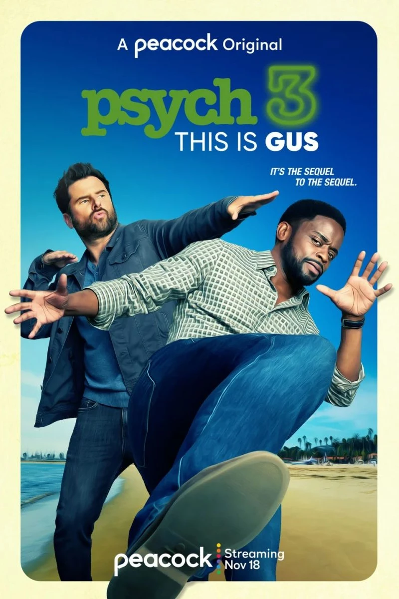 Psych 3: This Is Gus Poster