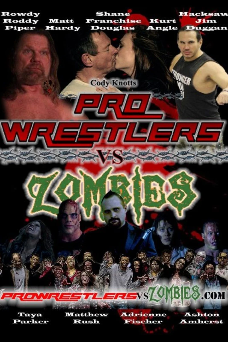 Cody Knotts' Pro Wrestlers vs Zombies Poster