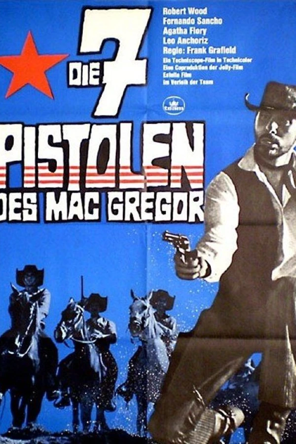 Seven Guns for the MacGregors Poster