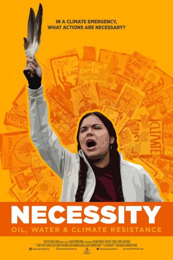 Necessity: Oil, Water and Climate Resistance Poster