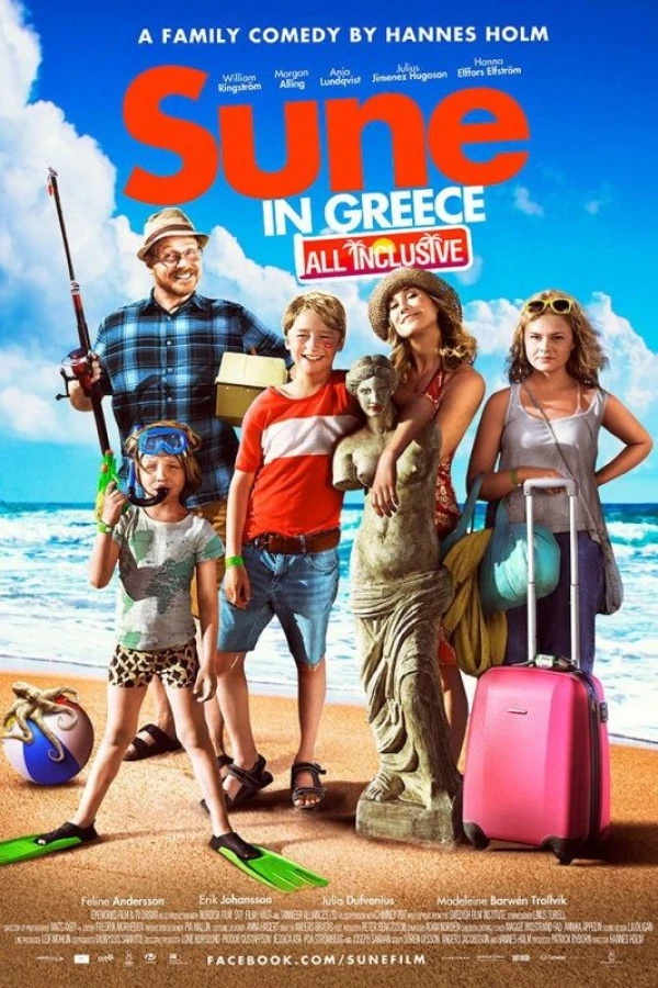 Sune in Greece: All Inclusive Poster