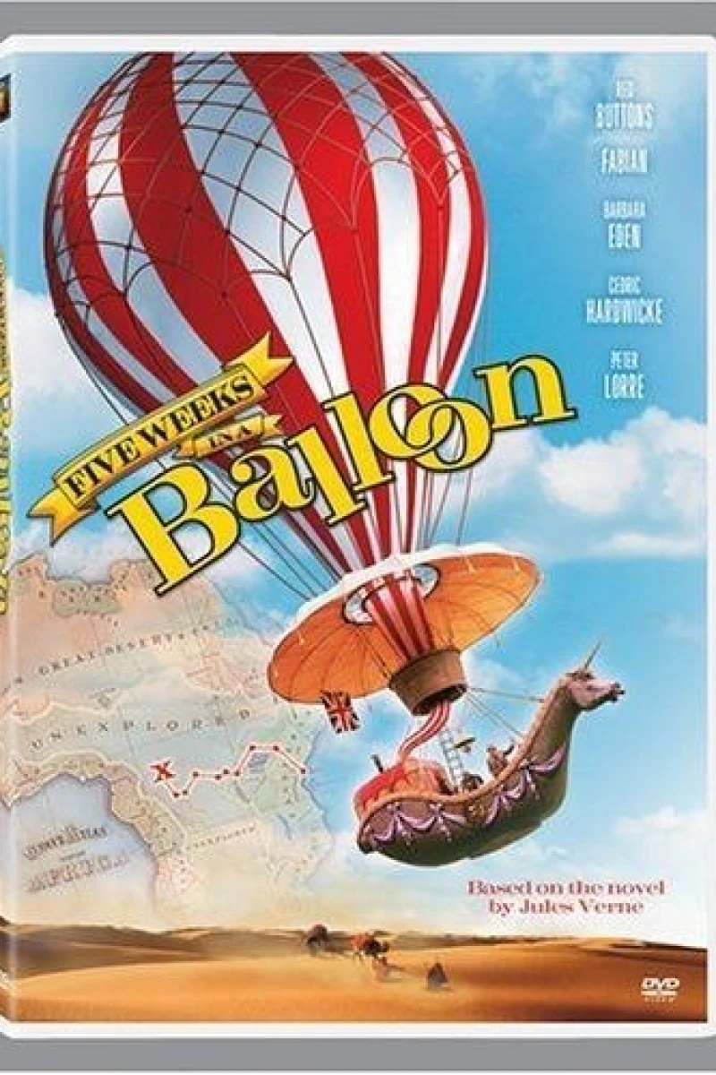 Five Weeks in a Balloon Poster