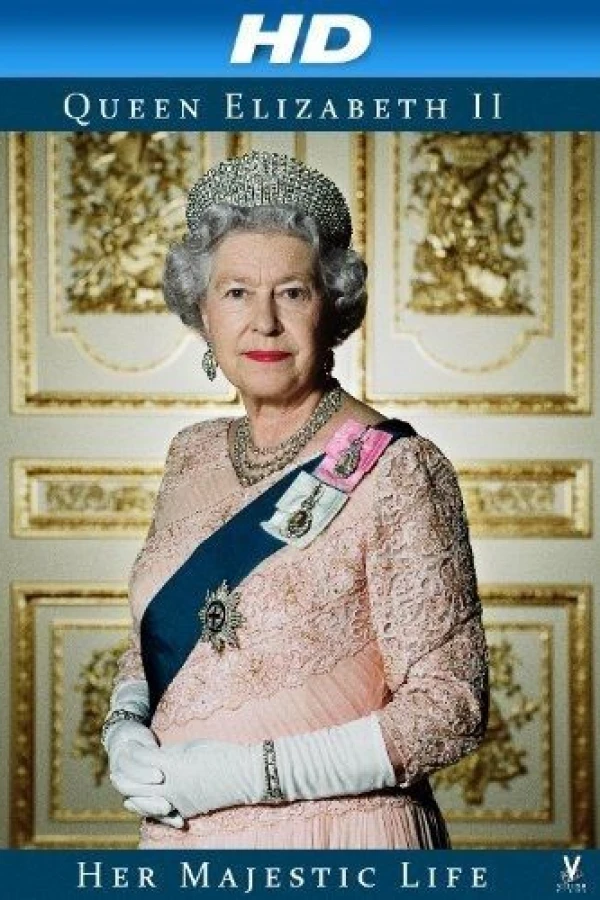 The Majestic Life of Queen Elizabeth II Poster