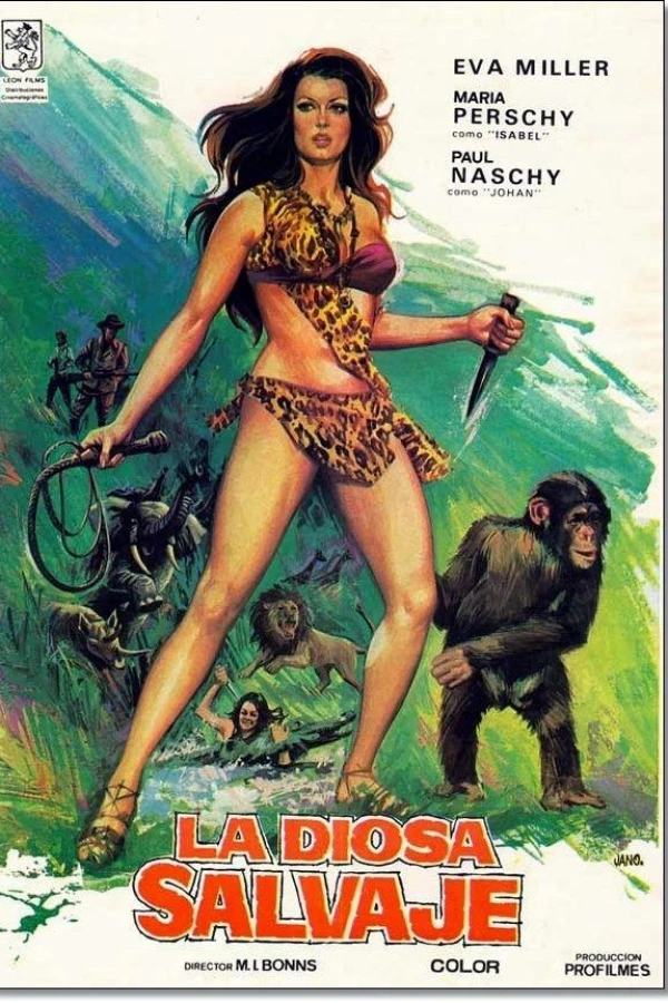 The Jungle Goddess Poster