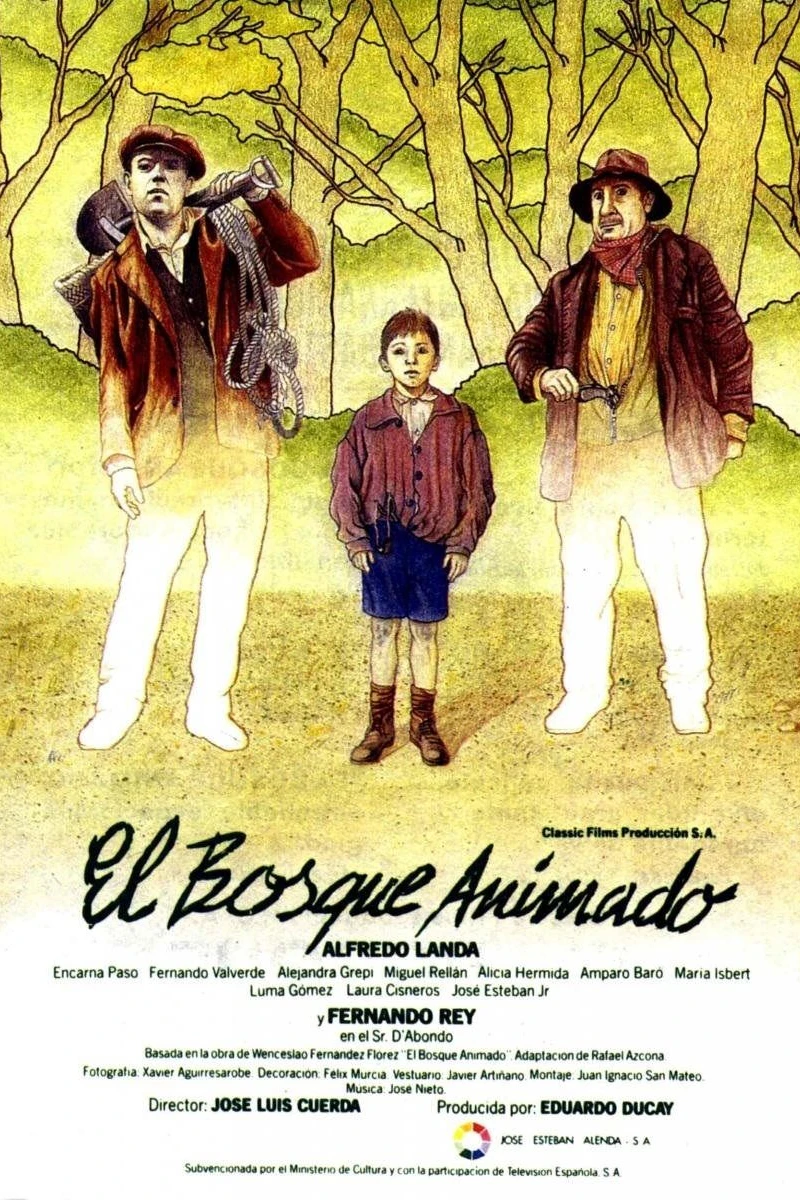 El bosque animado Poster