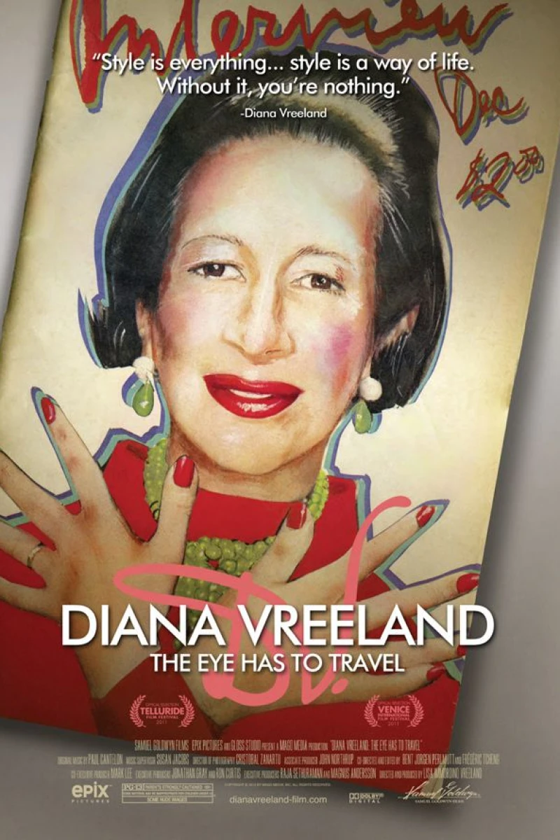 Diana Vreeland: The Eye Has to Travel Poster