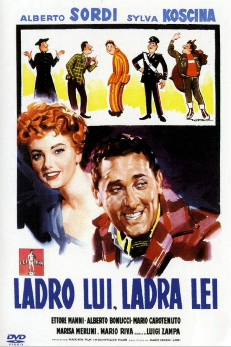 Ladro lui, ladra lei Poster