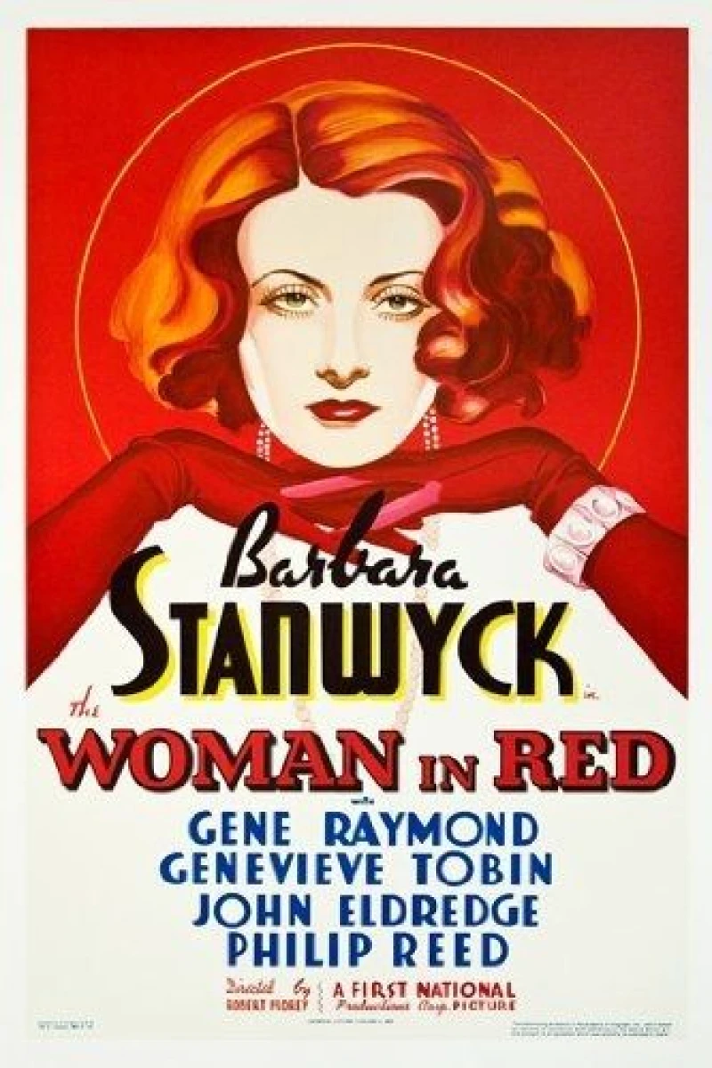 The Woman in Red Poster