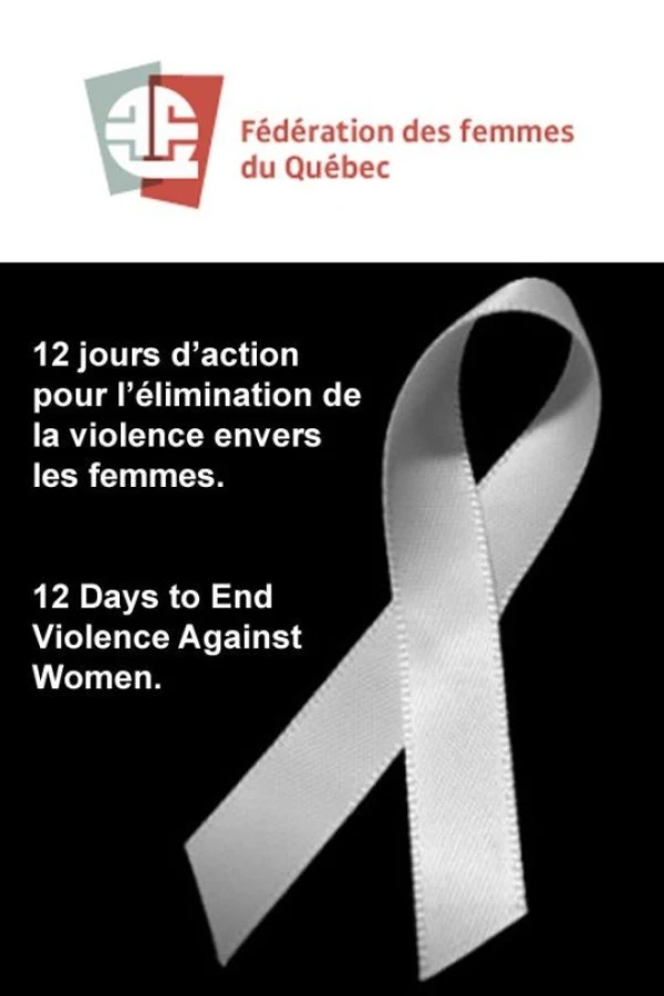 12 Days to End Violence Against Women Poster