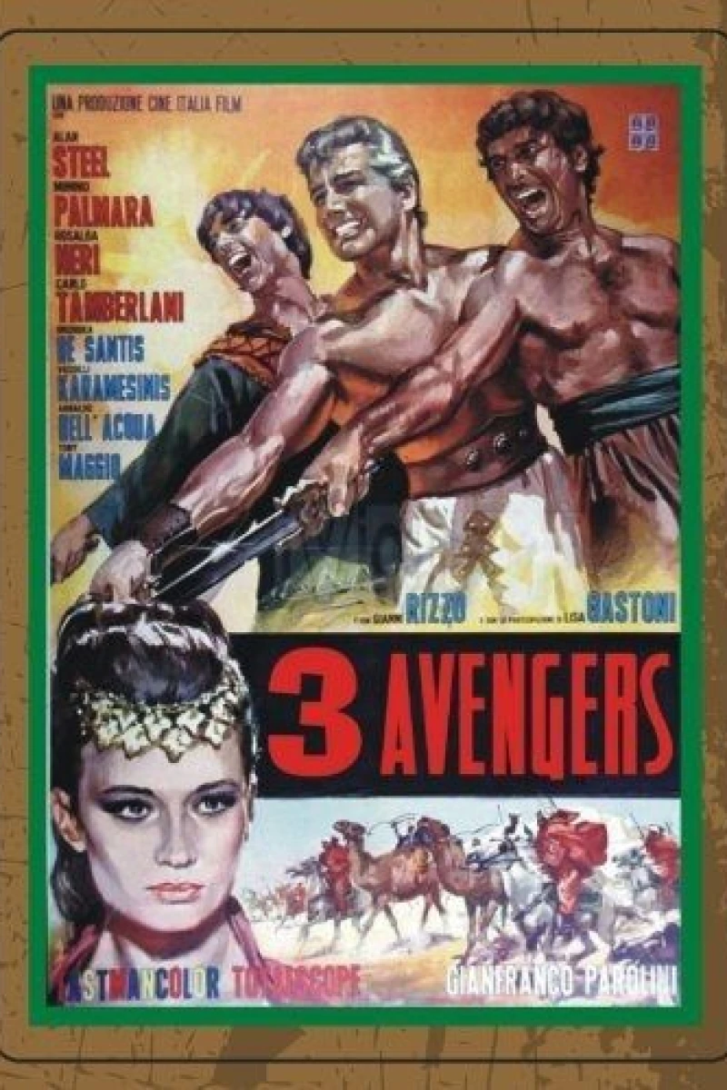 Ursus, the Son of Hercules and the 3 Avengers Poster