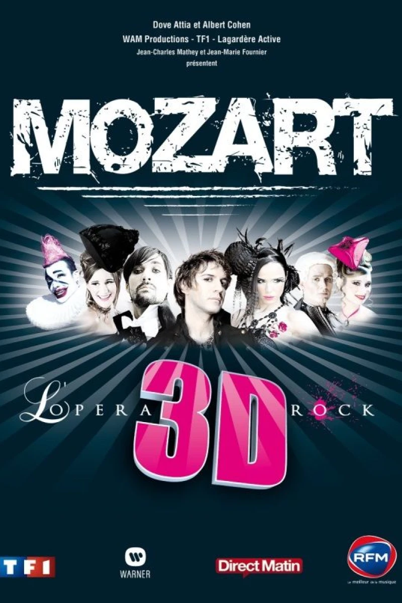 Mozart l'opéra Rock 3D Poster