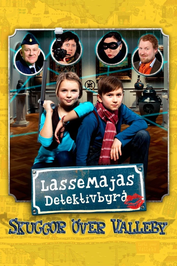 LasseMajas detektivbyrå - Skuggor över Valleby Poster