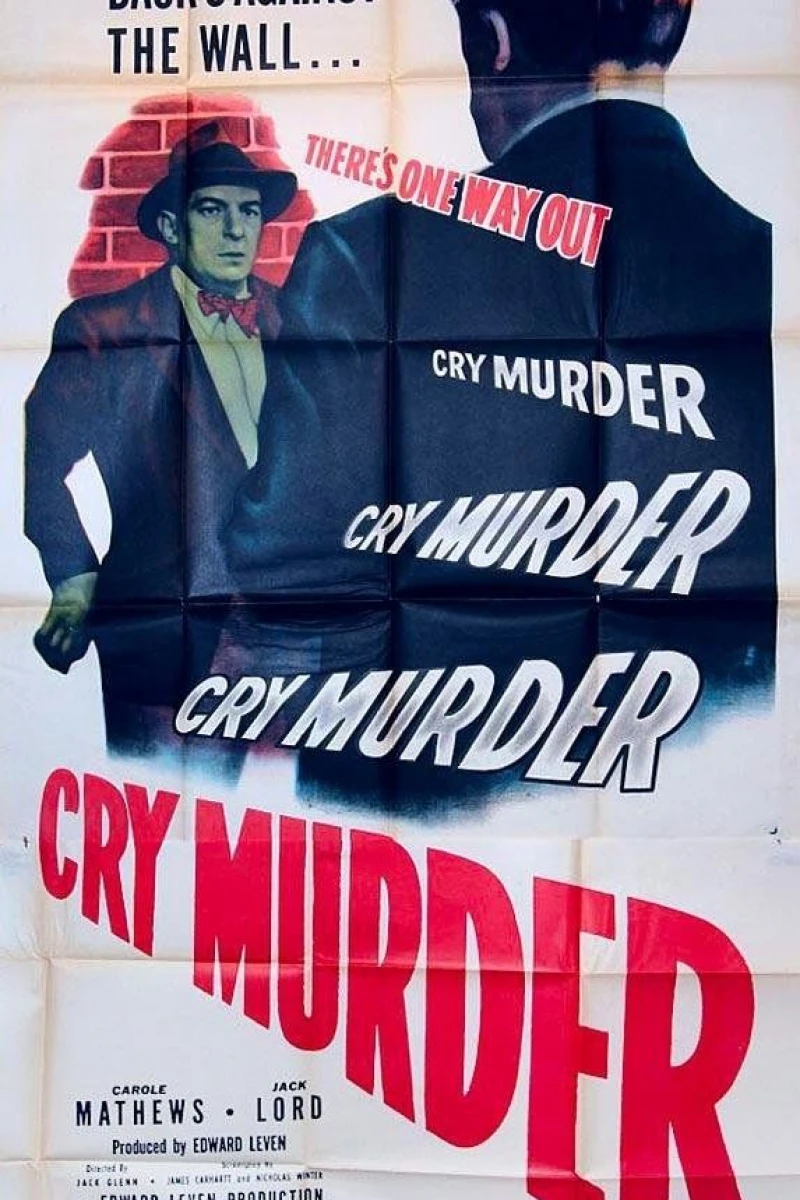 Cry Murder Poster