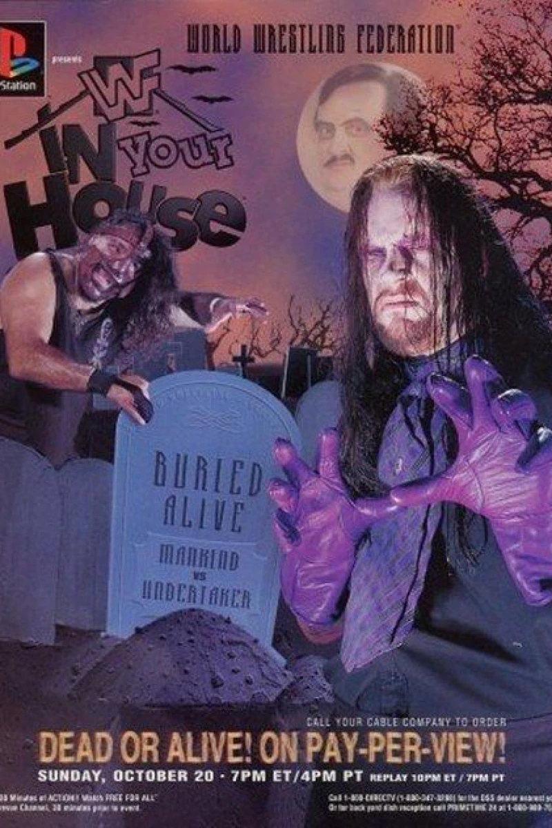 WWF Buried Alive: In Your House Poster