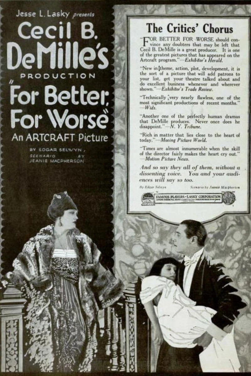 For Better, for Worse Poster