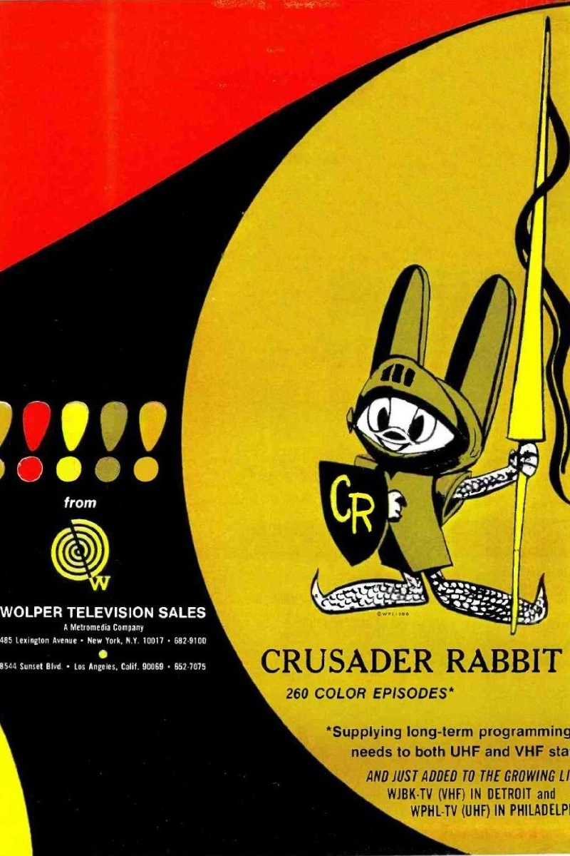 Crusader Rabbit Poster