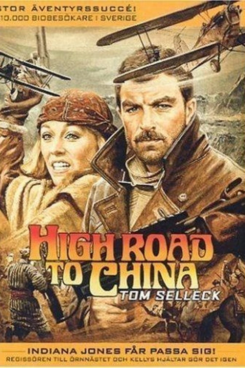 High Road to China Poster