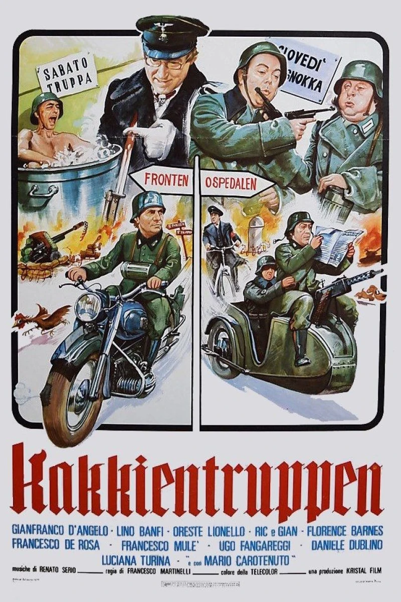 Kakkientruppen Poster