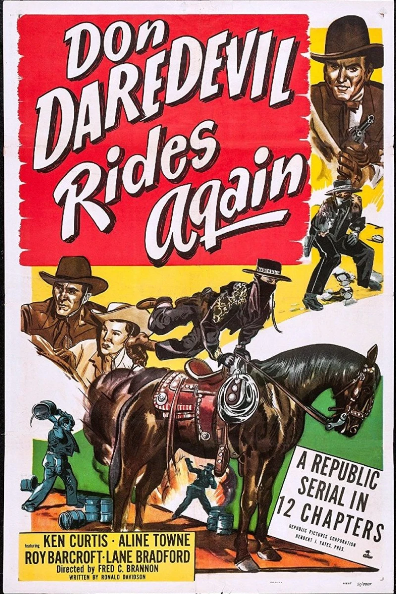 Don Daredevil Rides Again Poster