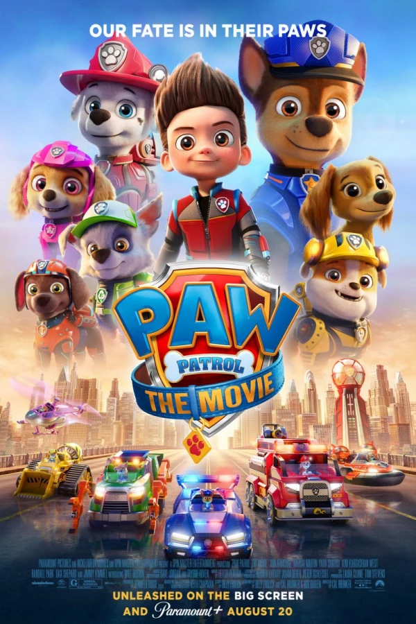 PAW patrol the Movie Poster