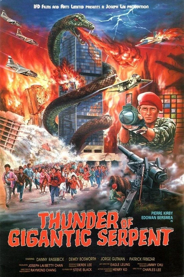 Thunder of Gigantic Serpent Poster