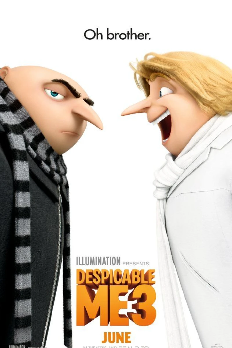 Despicable Me 3 3D Poster