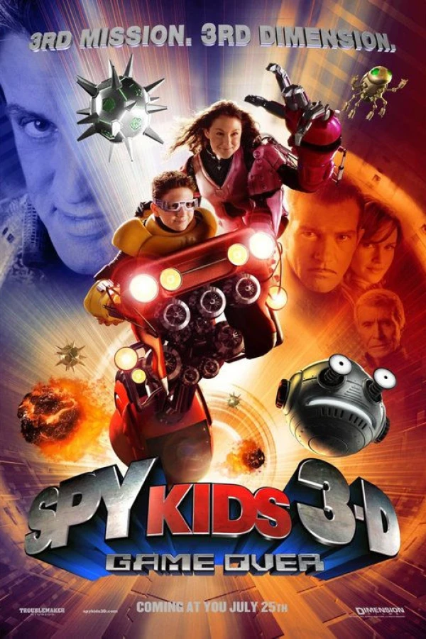 Spy Kids 3 Game Over Poster