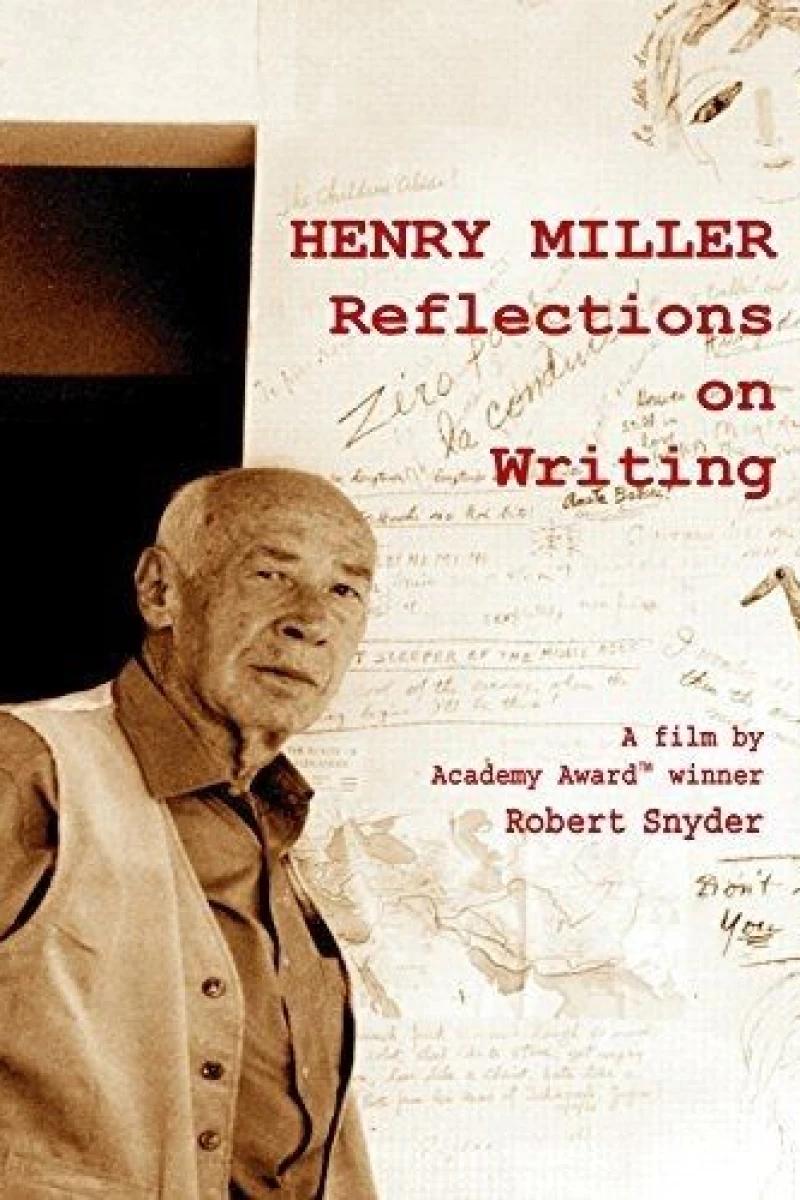 Henry Miller: Reflections on Writing Poster