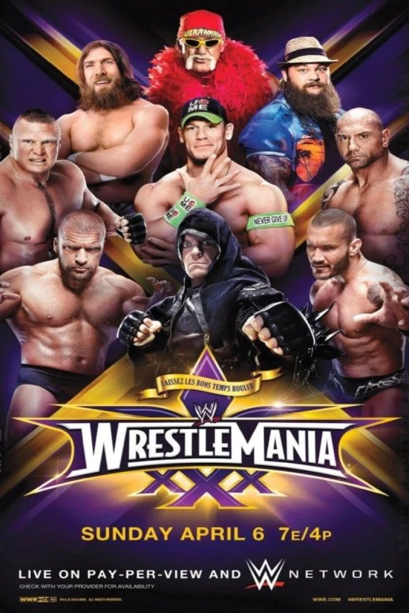 WWE WrestleMania 30 Poster