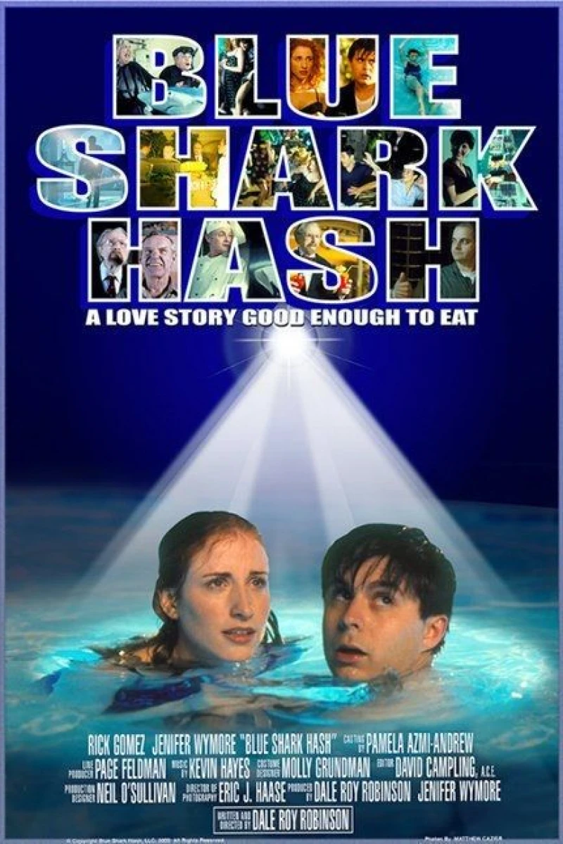 Blue Shark Hash Poster