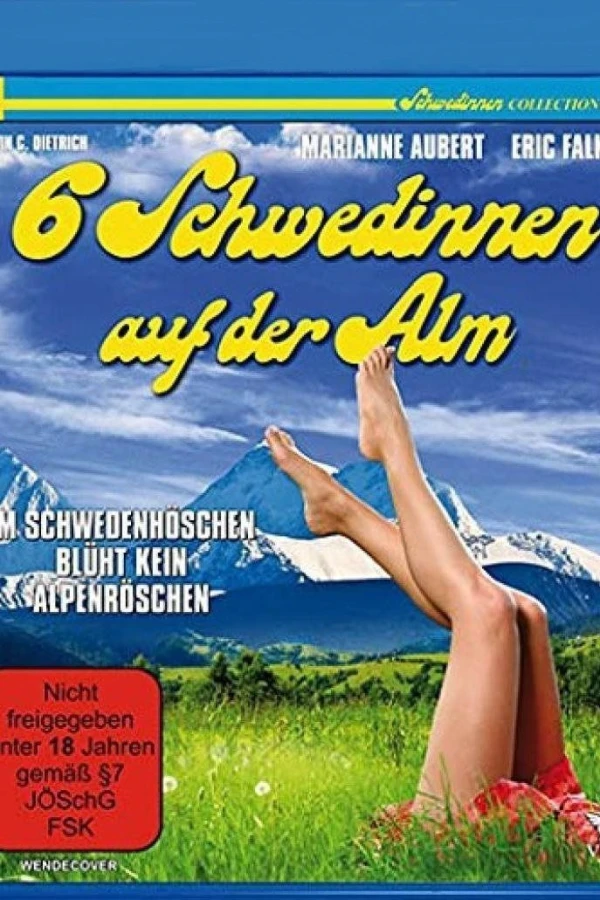 Six Swedish Girls in the Alps Poster