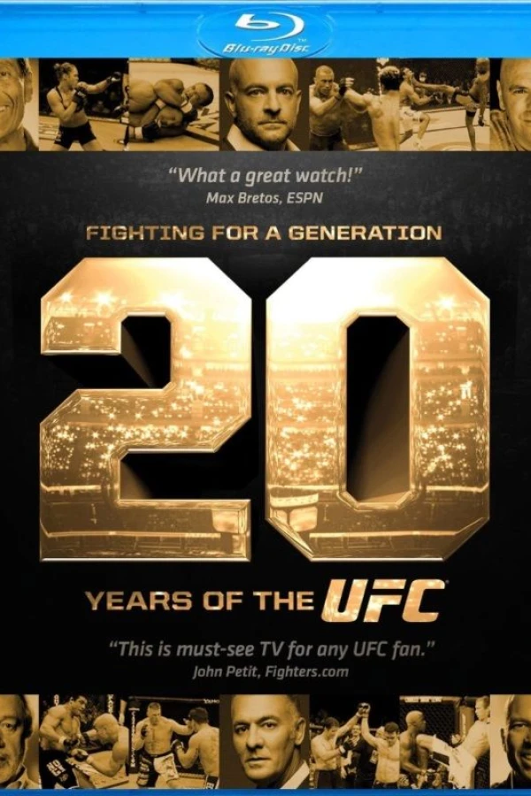 Fighting for a Generation: 20 Years of the UFC Poster