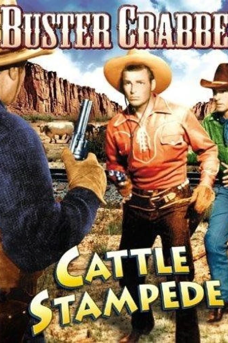 Cattle Stampede Poster