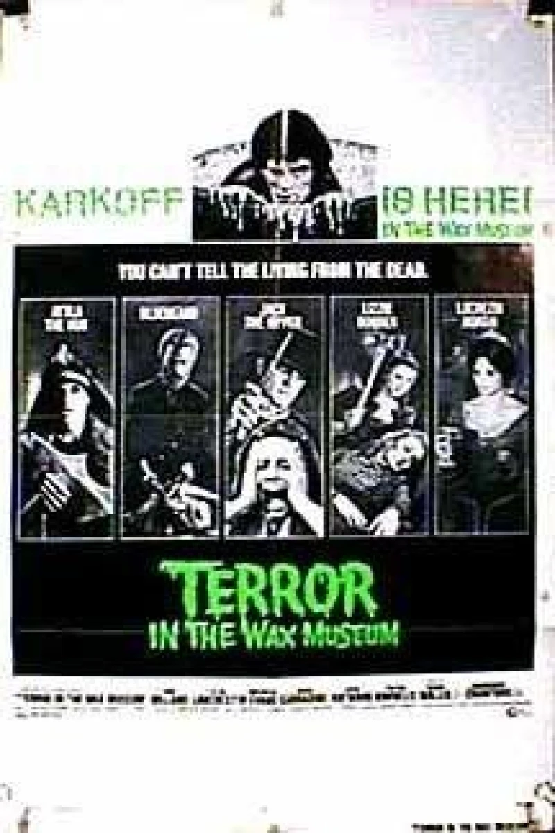 Terror in the Wax Museum Poster