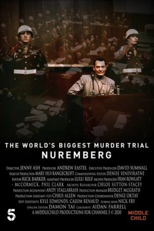 The World's Biggest Murder Trial: Nuremberg Poster