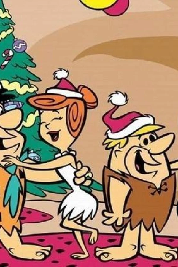 Flintstones Family Christmas Poster