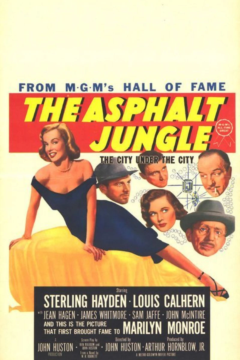 The Asphalt Jungle Poster