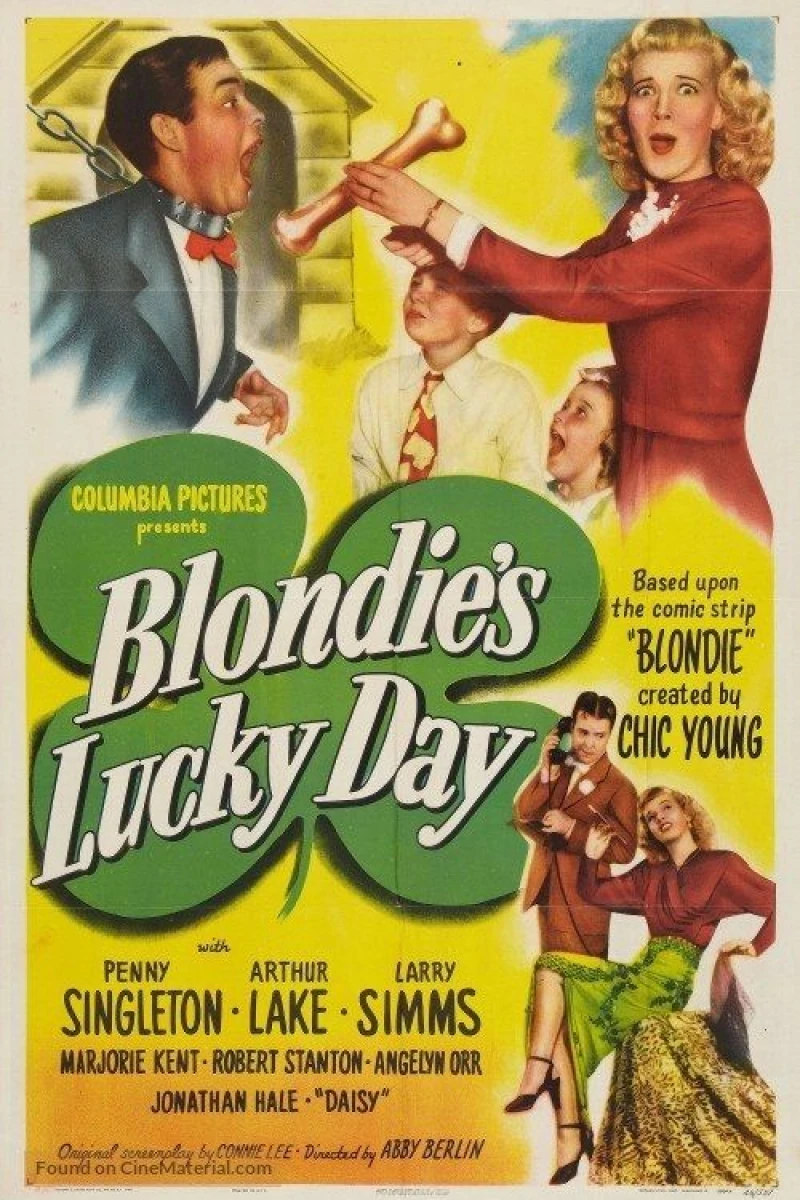 Blondie's Lucky Day Poster