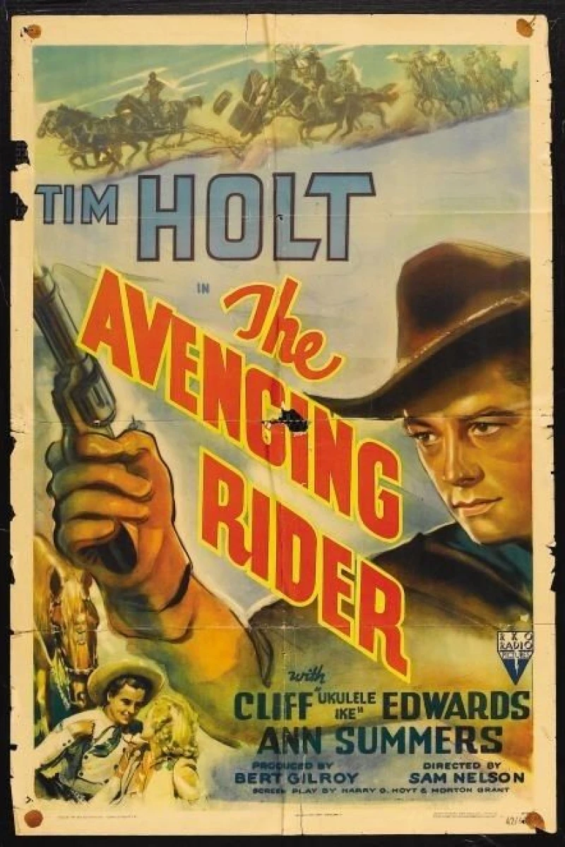 The Avenging Rider Poster