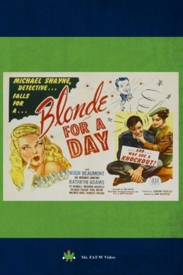 Blonde for a Day Poster