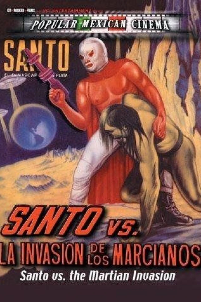 Santo the Silver-Masked Man vs. The Martian Invasion Poster