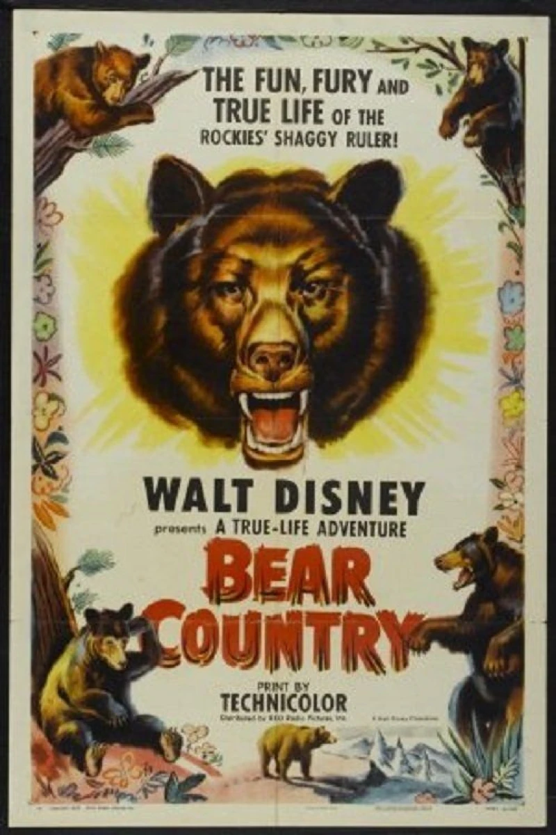 A True-Life Adventure: Bear Country Poster