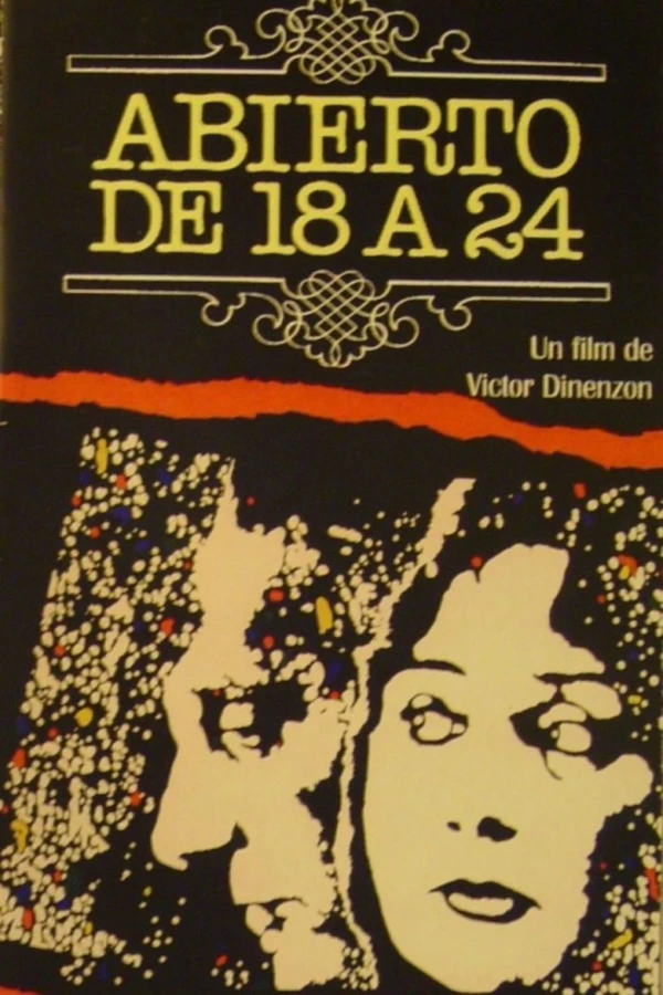 Abierto de 18 a 24 Poster
