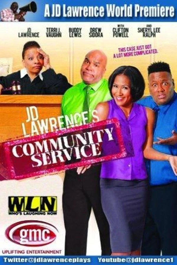 JD Lawrence's Community Service Poster