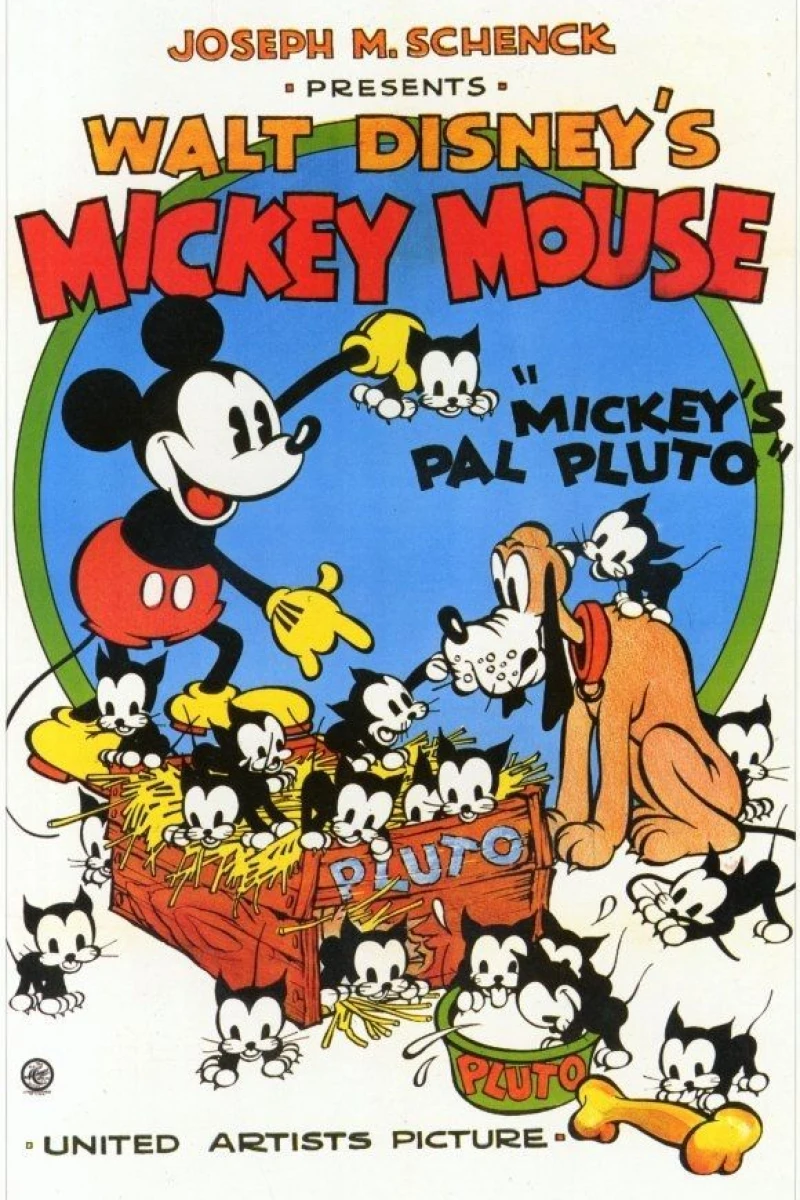 Mickey's Pal Pluto Poster