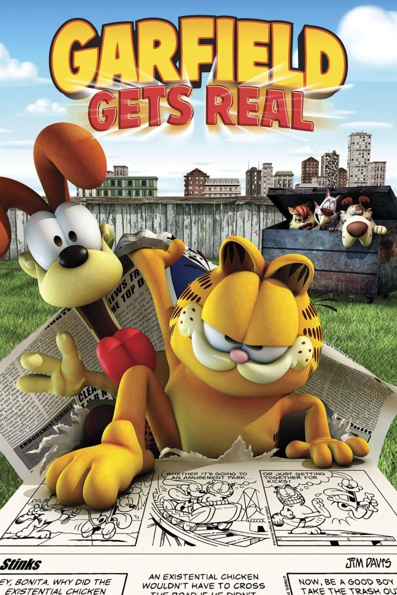 Garfield Gets Real Poster