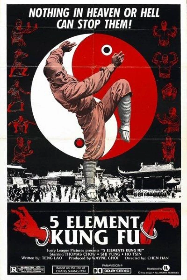 5 Element Kung Fu Poster