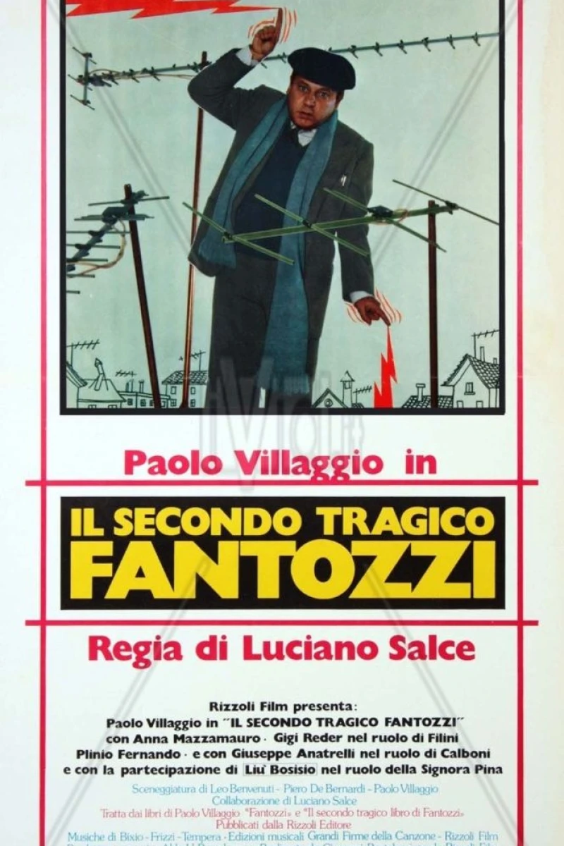 Il secondo tragico Fantozzi Poster