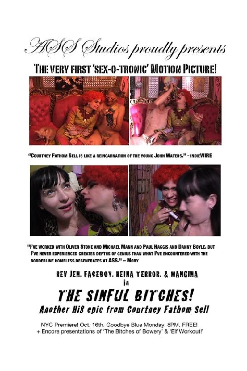 The Sinful Bitches Poster